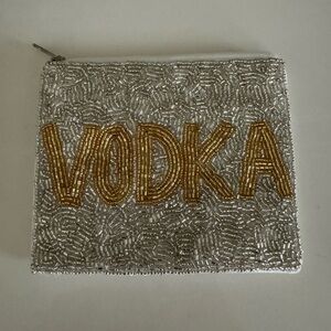 Vodka Beaded Change Purse